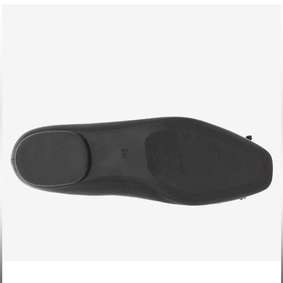 Steve Madden Cela Black Leather Ballet Flat - Picture 7 of 12